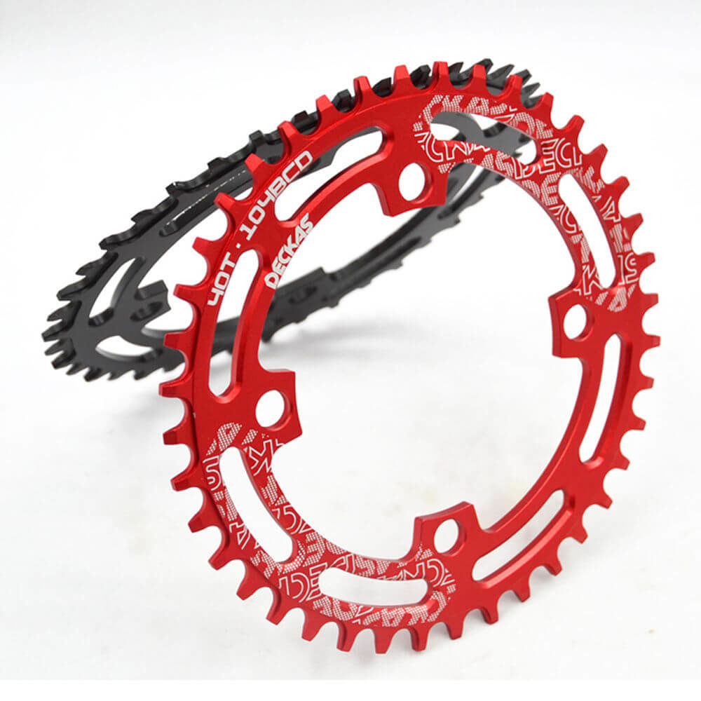 Deckas 104BCD Wide Chainring For MTB - 30T To 58T - 4-Arm - 7-12 Speed
