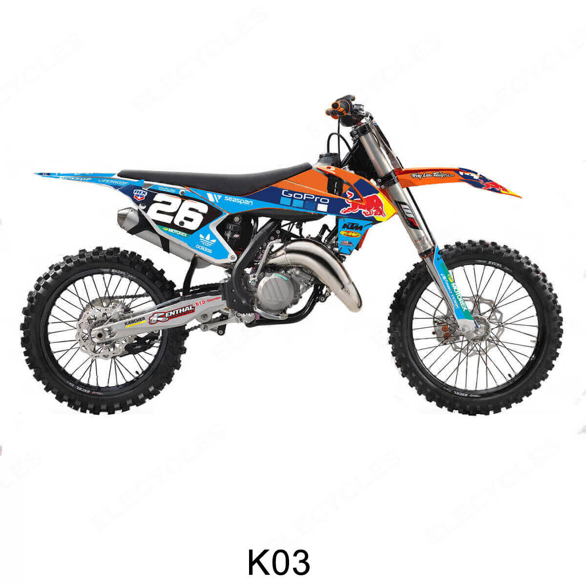 KTM Motorcycle Sticker EXC(F) XCW(F)17-19 SX(F) XC(F)16-18 Motorcycle