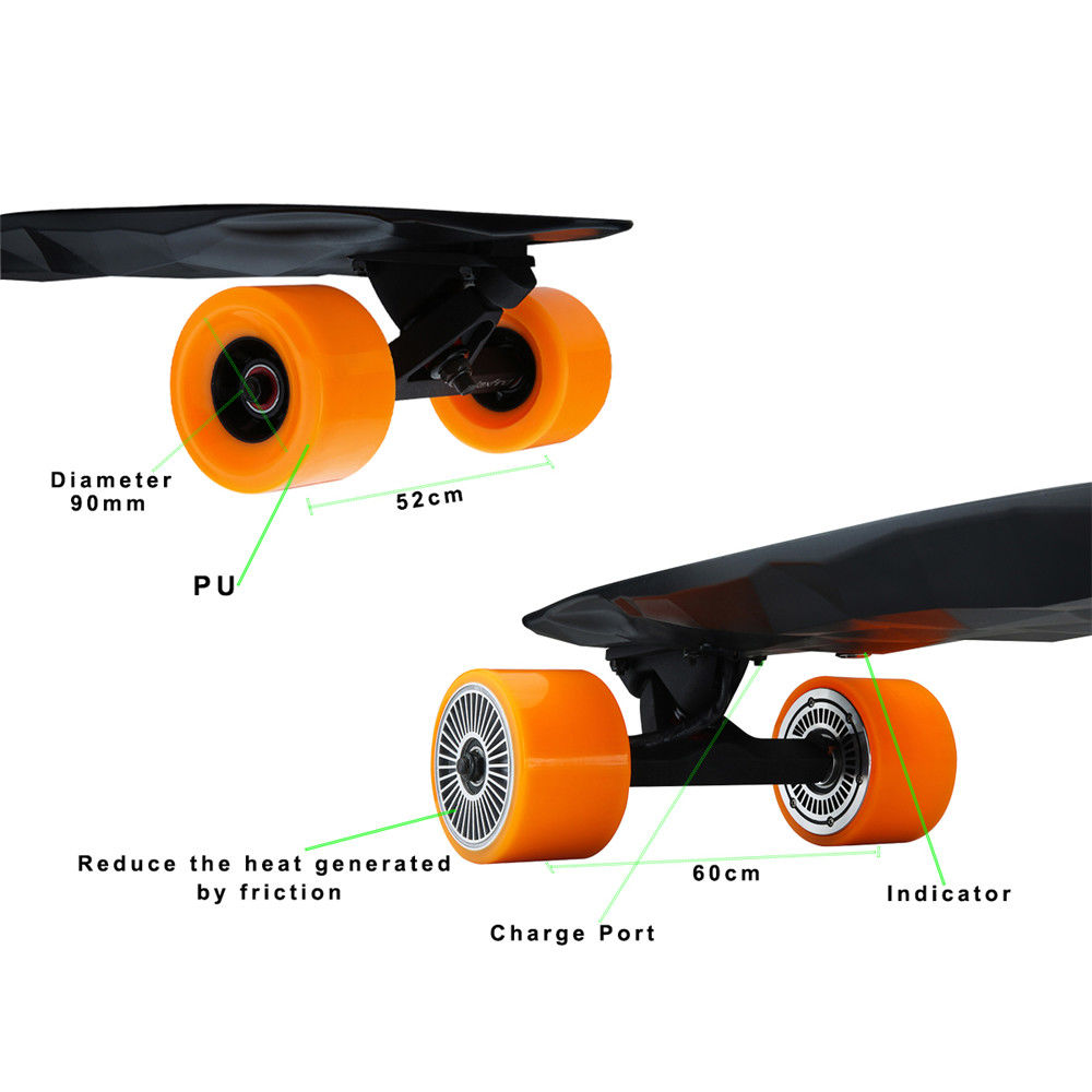 Electric two wheel skateboard deals