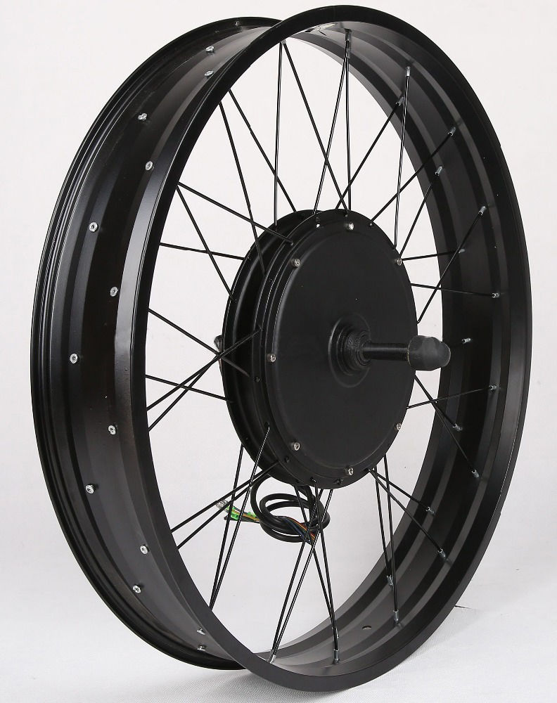 Dual Hall 5000W High Speed Brushless Electric Bike Rear Hub Motor