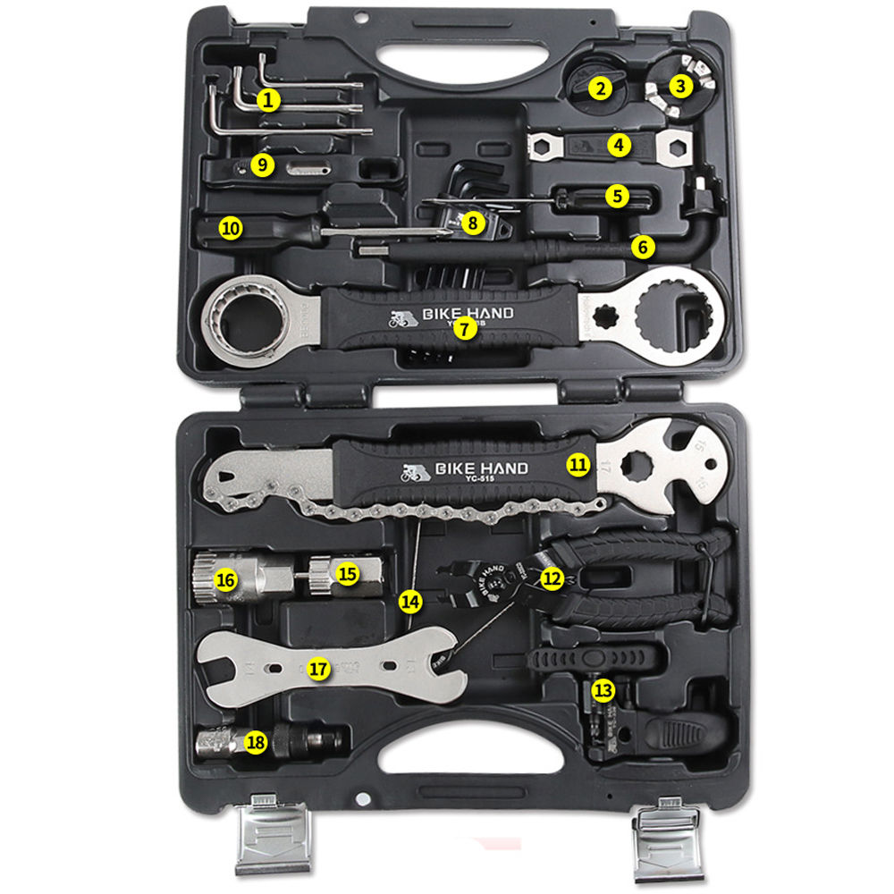 Bike Hand Multifunctional Bicycle Repair Tool Kits YC-721
