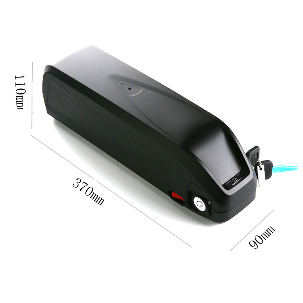52V Lithium ion Battery for Ebike with USB Connector Hailong Down Tube