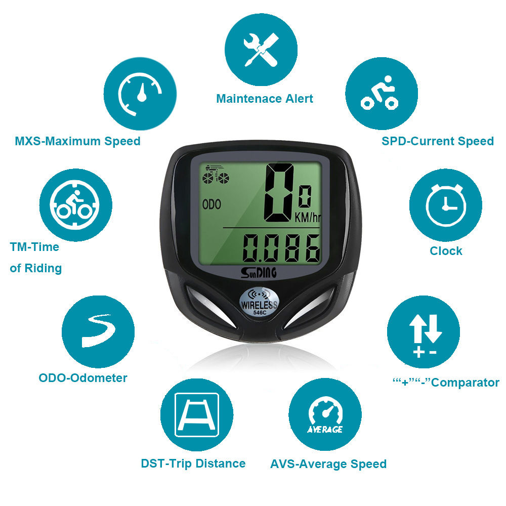 Sunding bike speedometer sales