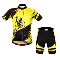 WOSAWE Summer Short Sleeve Cycling Jersey Set