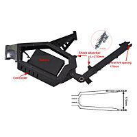 3000W 5000W 8000W Bomber Electric bike Frame (Customize is available)