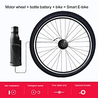 One cable Electric Bike Conversion Kit EEKit With Battery