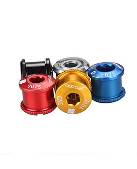 CNC Alloy Single & Double Crankset Bike Extended Chainwheel/Chainring Bolts 5pcs