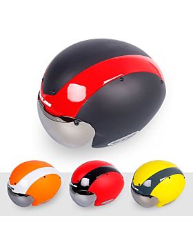 Integrally-molded 13 Air Vents Road or Track Helmet