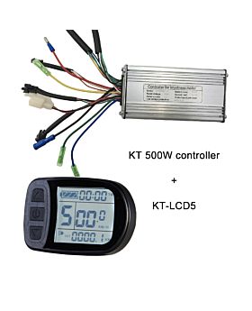 KT 36V 48V 250W  controller with KT-LCD3 ebike display