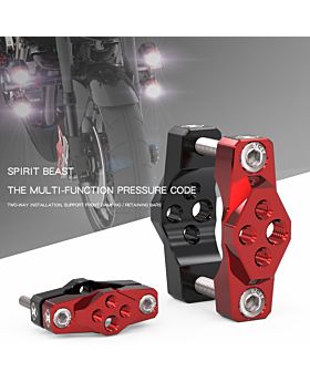 NEW Motorcycle Stent Modification Accessories Auxiliary Spotlights Fixed Bracket Catches Bumper Fixture Handlebar Stent