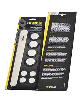 Velo StayTop Kit Chainstay Protector and 8 Frame Savers