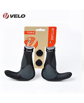 Velo VLG-1185AD3 Gel Bicycle Horn Ergonomic Grips Handlebar Comfort Protector