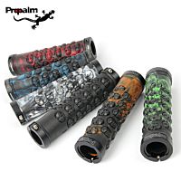 Propalm Skull Design Anti-Skid TPR Rubber Double Side Lock-on Grips
