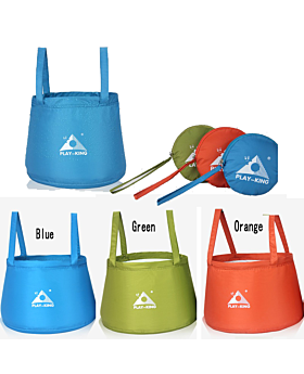 9L Foldable Washbasin Bucket Bowl Waterproof PEVA Washing Bag