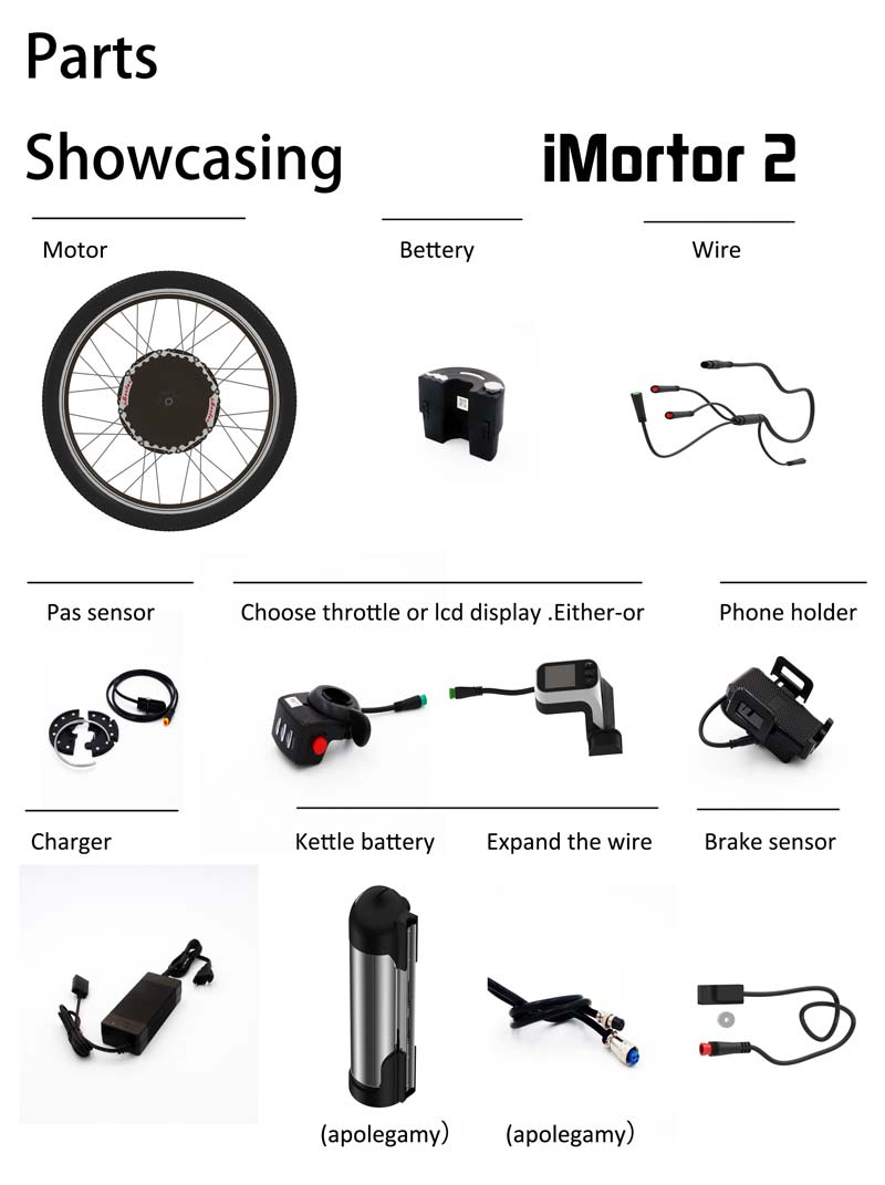 imortor2 all-in-one electric bike conversion kit