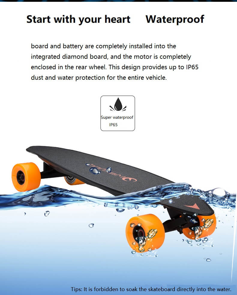 MAX-2 electric scooter 4 wheel electric longboard dual motor skateboard