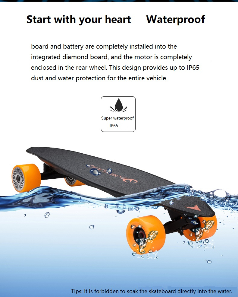 MAX-2 electric scooter 4 wheel electric longboard dual motor skateboard