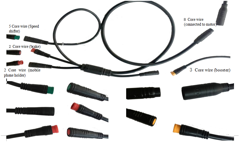imortor 4 in 1 cable connectors