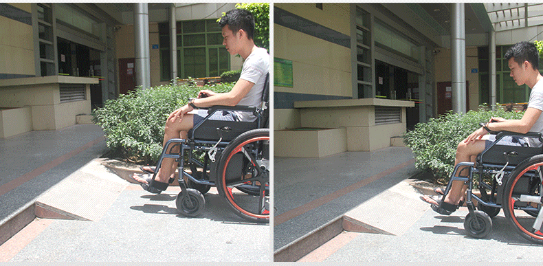 ED06 electric WHEELCHAIR  test