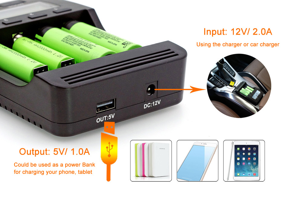 18650 lithium battery capacity tester 