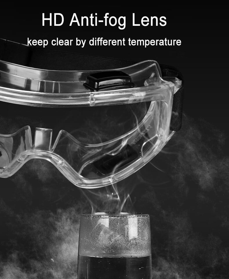 Anti-fog goggles windproof sand saliva splash protective goggles for coronavirus
