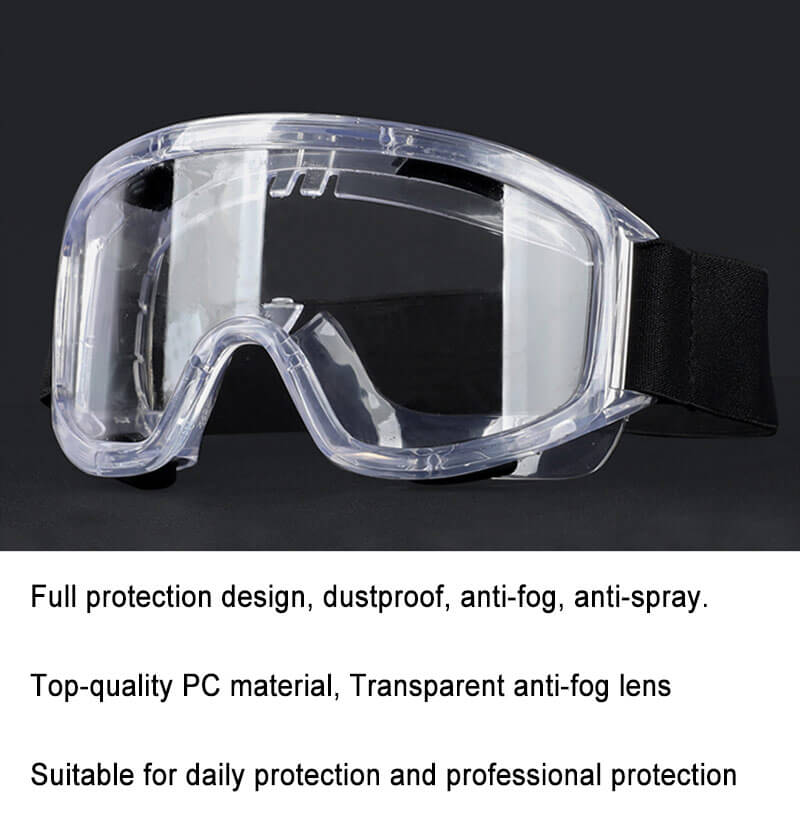 Anti-fog goggles windproof sand saliva splash protective goggles for coronavirus