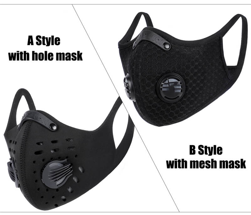  KN95 N95 Coronavirus Antiviral Face Mask With Filter Running Cycling Ourdoor Anti-Pollution Anti Dust Face Mask