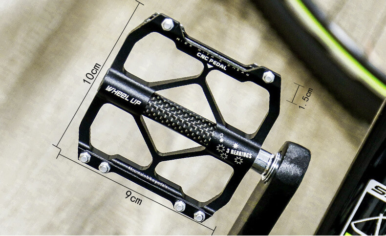 MTB Road Bike Pedals with Sealed Bearings Bicycle Pedals Wide Platform Flat Pedals  - Pedales de bicicleta de carretera MTB con rodamientos sellados Pedales de bicicleta Pedales planos 
