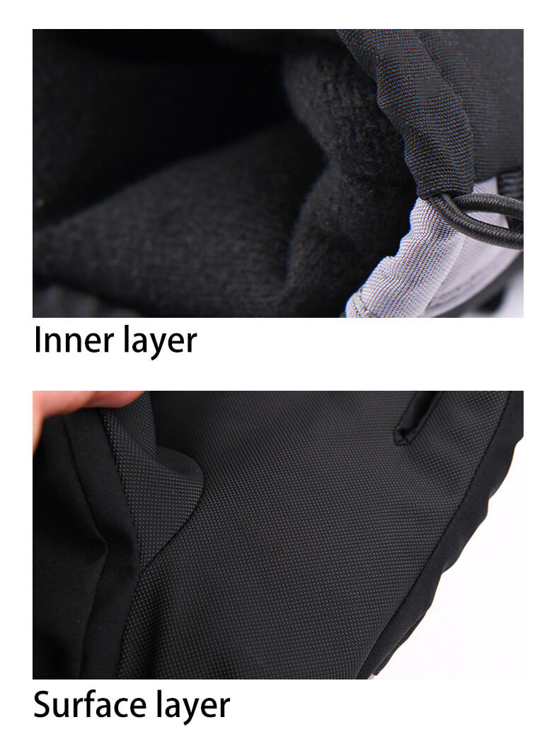 Motorcycle cycling winter gloves Windproof Waterproof winter gloves Warm ski gloves Snowboard gloves -Guantes de invierno para ciclismo de motocicleta Guantes de invierno impermeables a prueba de viento Guantes de esquí calientes Guantes de snowboard