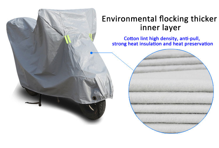 bike rain cover with cotton 