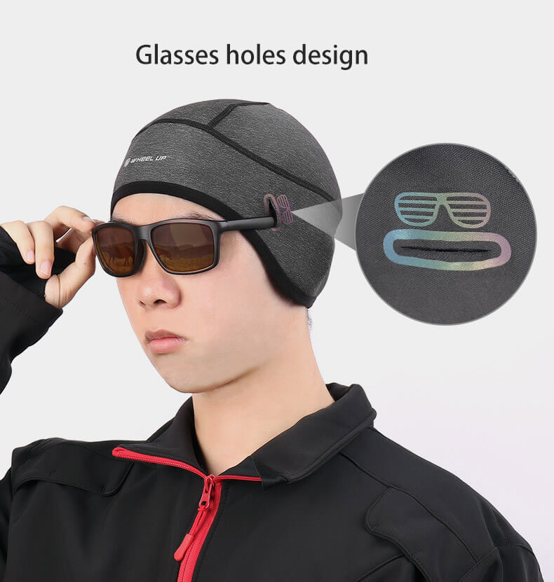 Winter Cycling Cap Windproof Thermal Ski Cap Running Skiing Motorcycle Cycling Winter Hat - Gorra de ciclismo de invierno Gorra de esquí térmica a prueba de viento Correr Esquí Motocicleta Ciclismo Sombrero de invierno