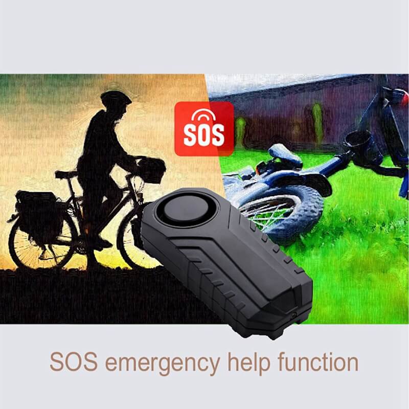 Wireless Alarm for bike scooter motorcycle door IP55 Waterproof Adjustable Anti-theft Alarm Wireless Alarm for bike scooter motorcycle door IP55 Waterproof Adjustable Anti-theft Alarm