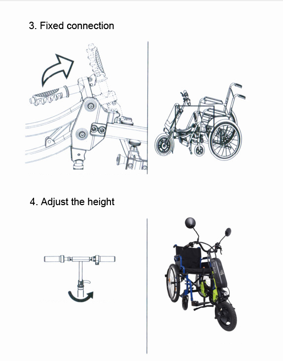 electric wheelchairs kit electric handcycle