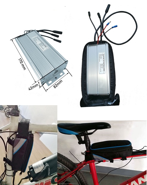 electric bicycle conversion kit -ebike controller bag