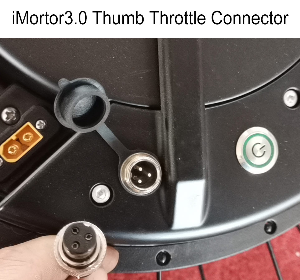 electric bike kit parts iMortor Thumb Throttle--Piezas del kit de bicicleta eléctrica iMortor Thumb Throttle