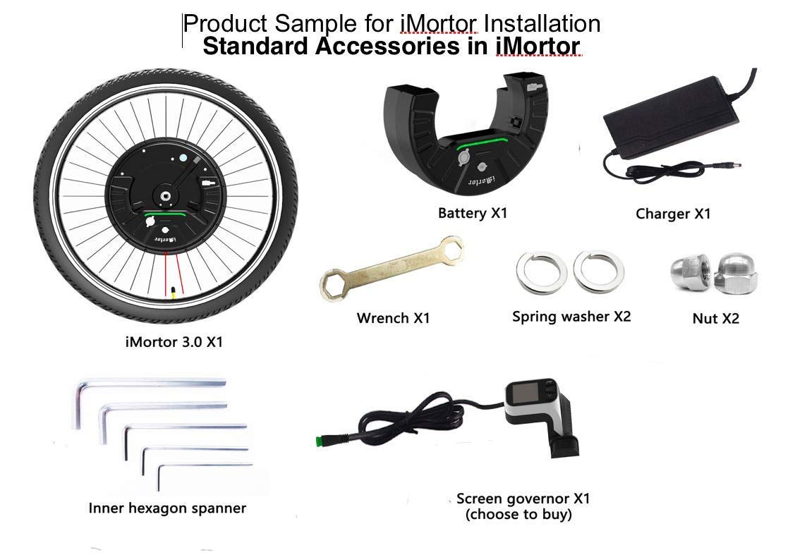 imortor 3.0 all in one electric bike conversion kit 2019 newest electric bike kit