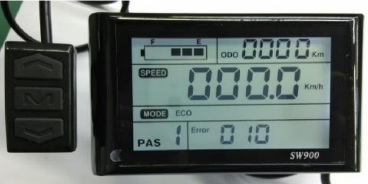 electric bike sw900 lcd