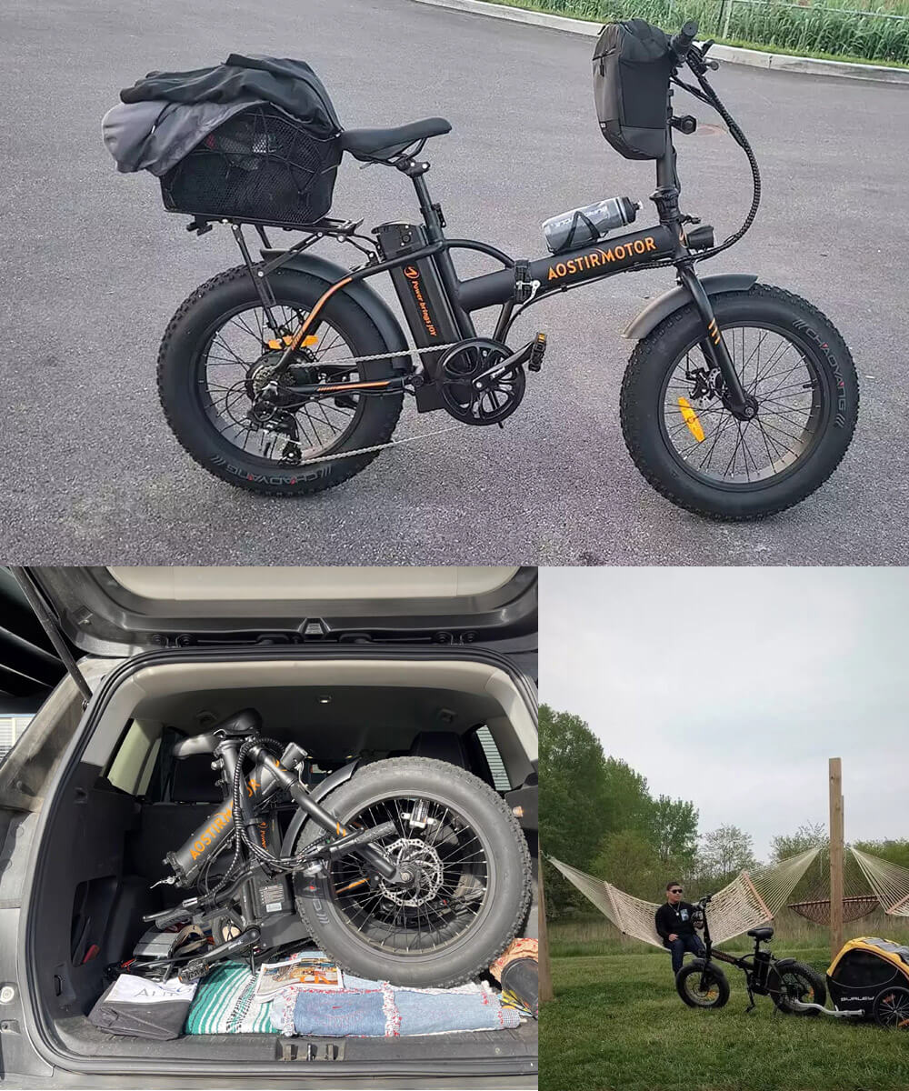 20 inch fat tire foladable electric bike 36V 500W folding best ebike