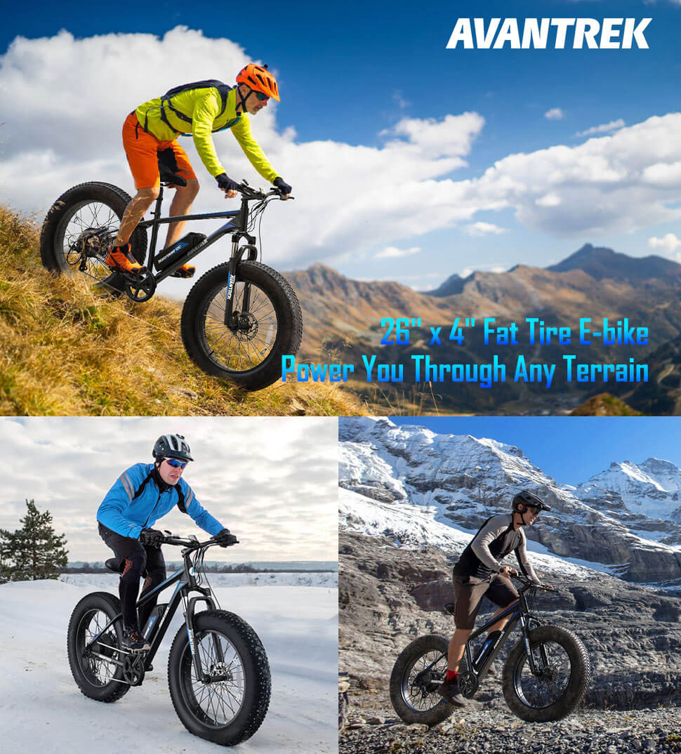 26inch fat tire electric bike 36V 500W ebike