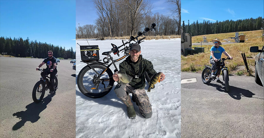 48V 750W fast electric bike 26" fat tire ebike
