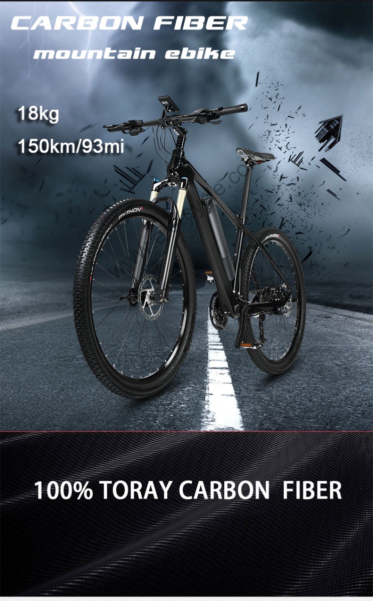 ELECYCLE GS carbon smart electric mountain bike