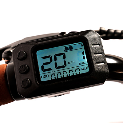 20 inch fat tire electric bike lcd odometer