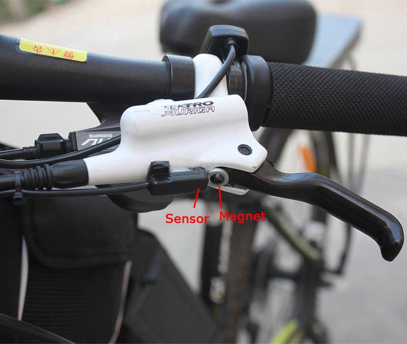 electric bike brake sensor